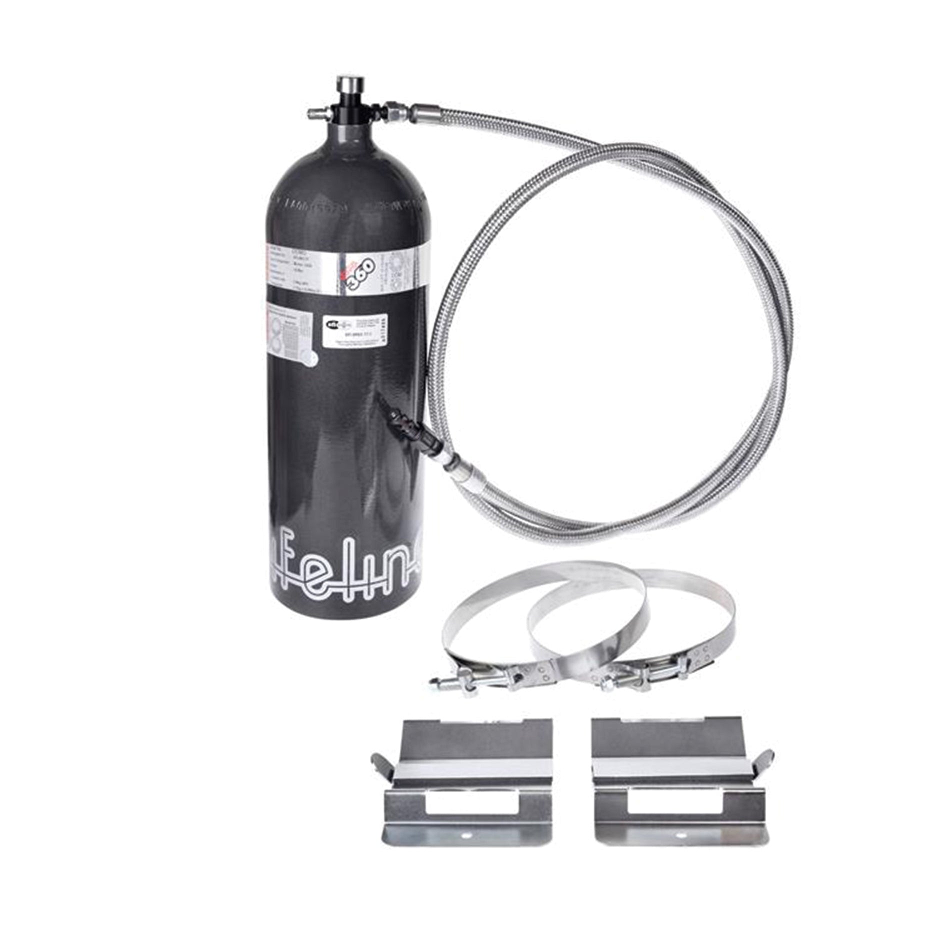 Lifeline 10LBS SFI 17.1 Automatic Deployment System w Braided Steel Hose