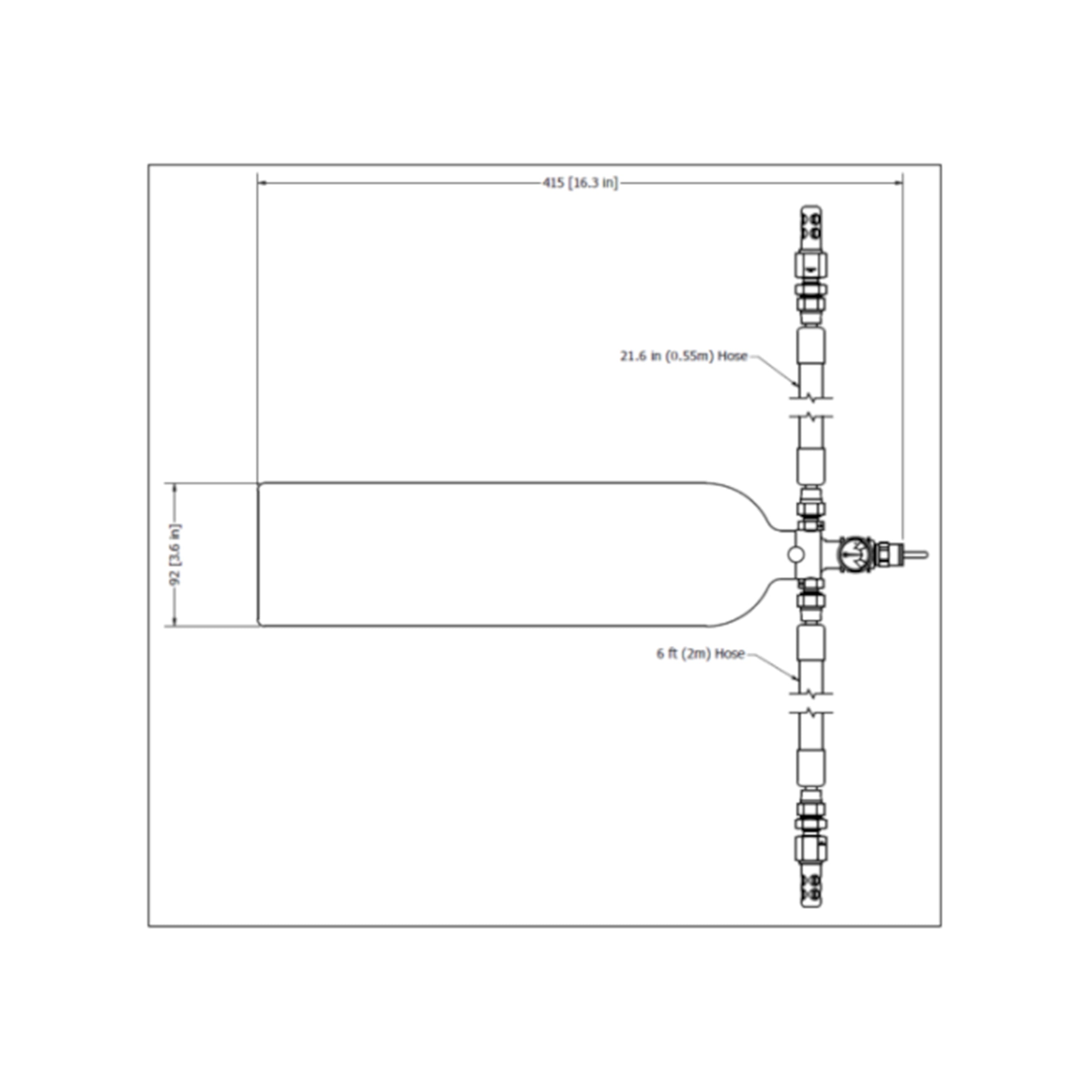 Lifeline 5LBS SFI 17.1 System with Mechanical Deployment & Dual Auto Activation