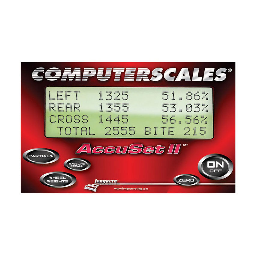 Longacre AccuSet II Computer Scales w/ Pads 15x15 1500lbs per pad