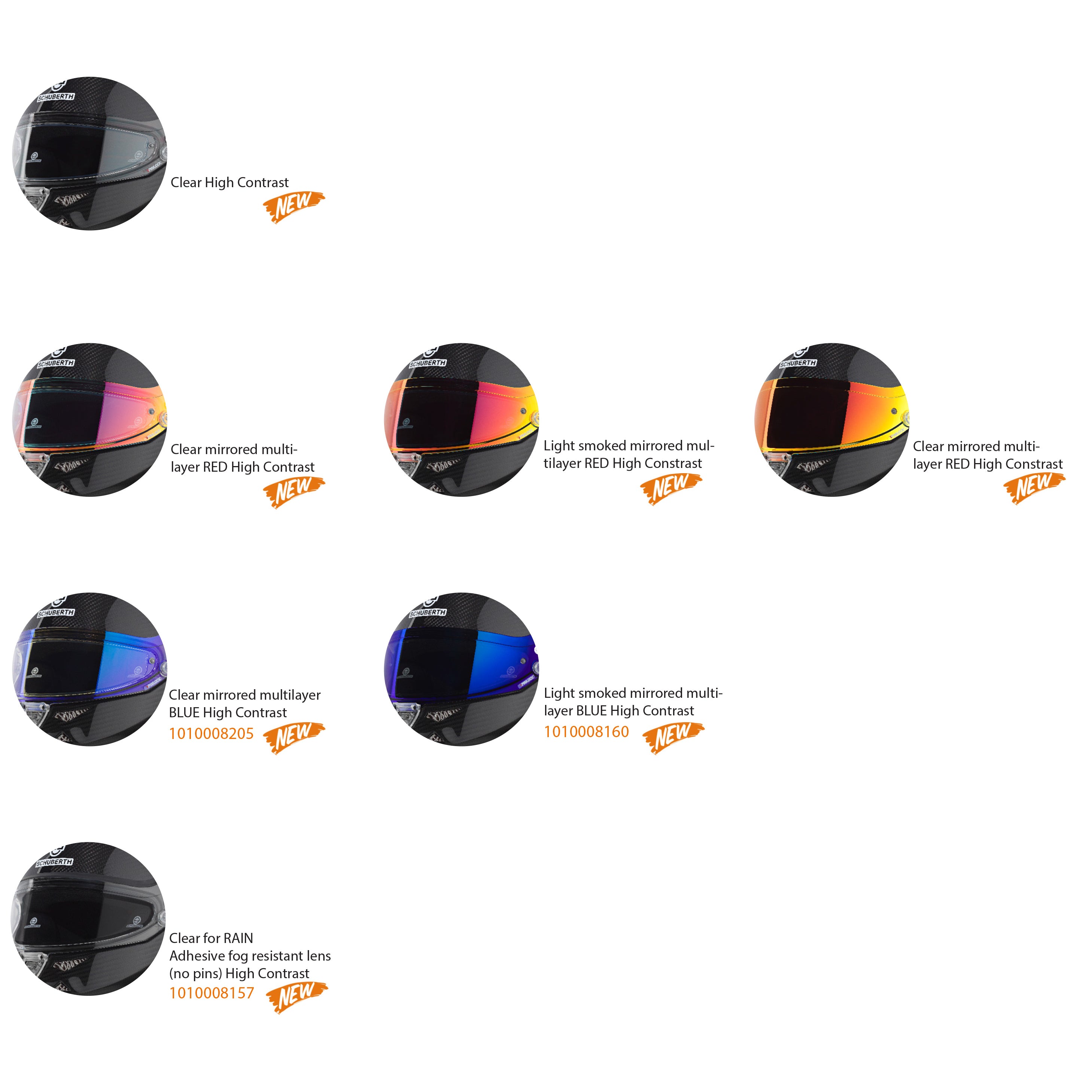 Schuberth High Contrast Visor