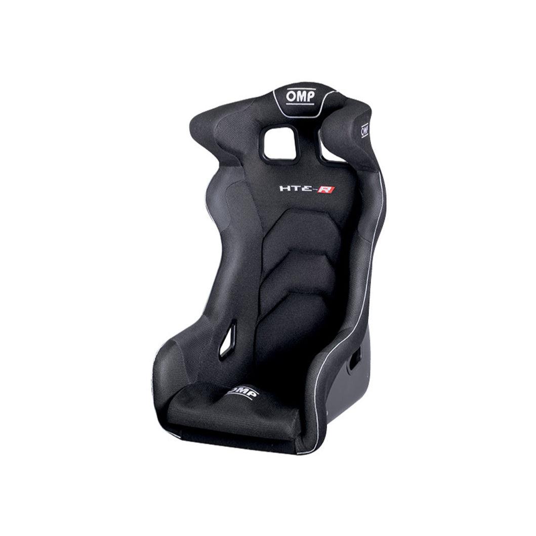 OMP Seat HTE-R Hans Compatible FIA 8855/1999-Fiberglass Seat Black